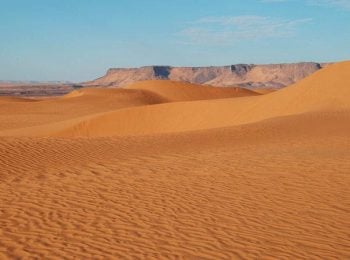 Sand dunes in the Mourdi Depression - Chad holidays