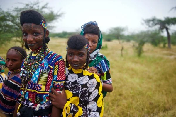 Chad Gerewol Women at dancing - Chad holidays