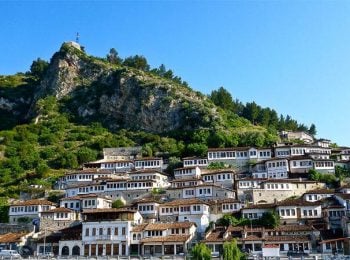 Traditional buildings in Berat - Albania holidays
