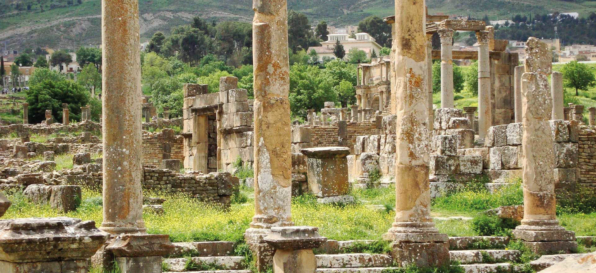 Roman ruins at Cherchell - Algeria tours