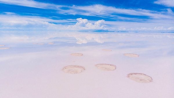 Salt lake of Salar de Uyuni - Bolivia tours