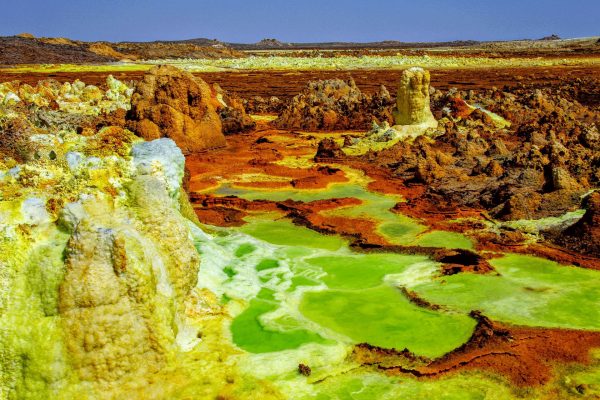 Dallol hot springs in Ethiopia - Danakil tours