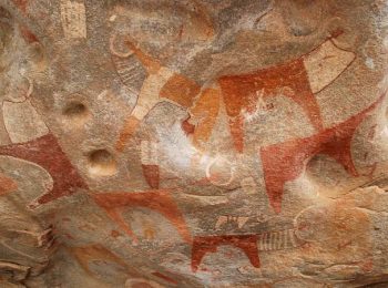Ancient rock paintings at Las Geel - Somaliland tours and holidays