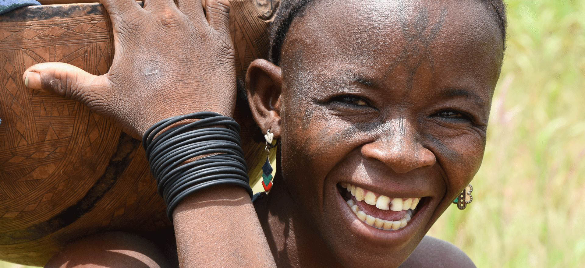 Kamberi woman near Genu - Nigeria holidays