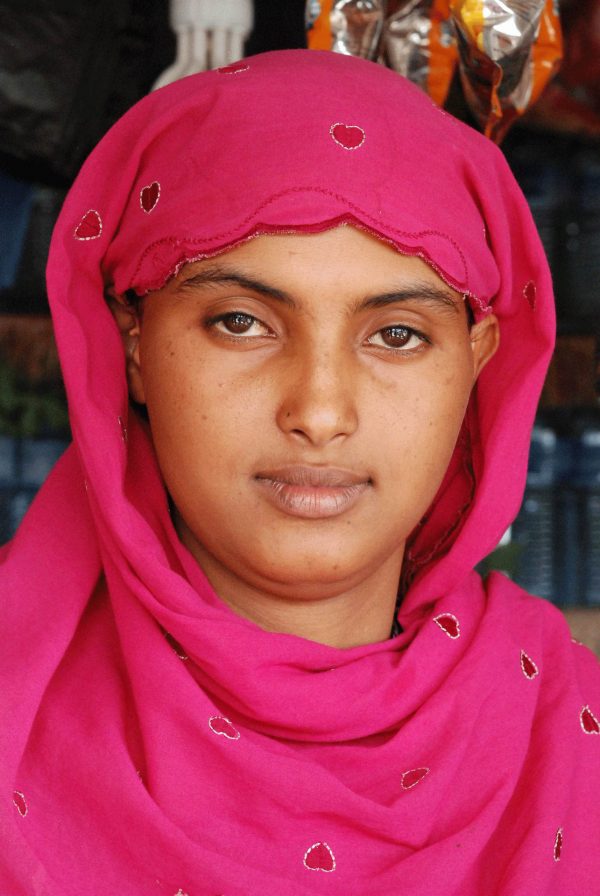 Somali woman in local shop - Somaliland holidays