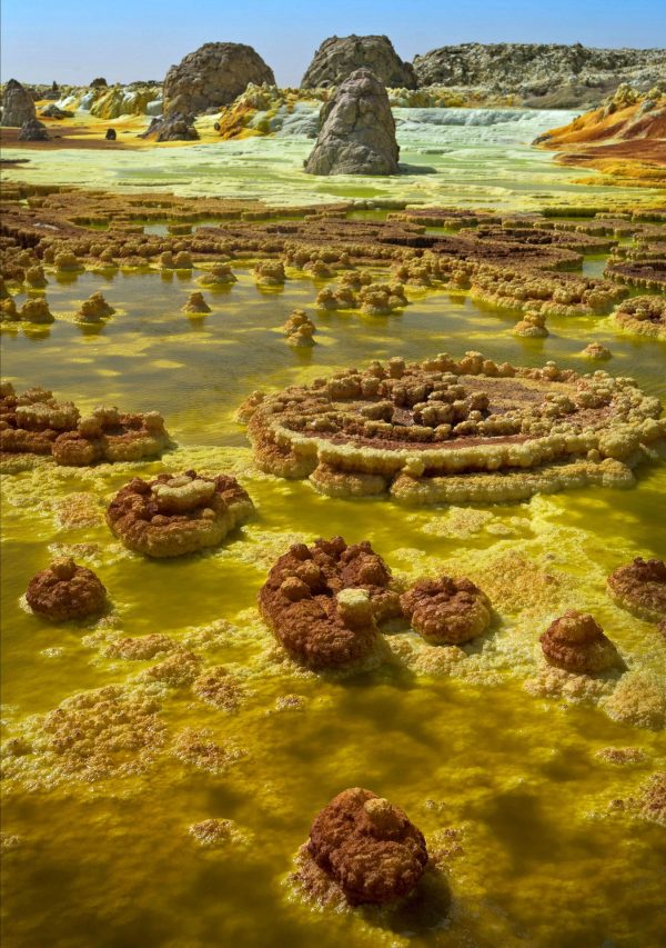 Dallol hot springs in Ethiopia - Danakil tours