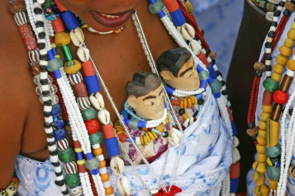 Traditional voodoo decoration - Benin tour