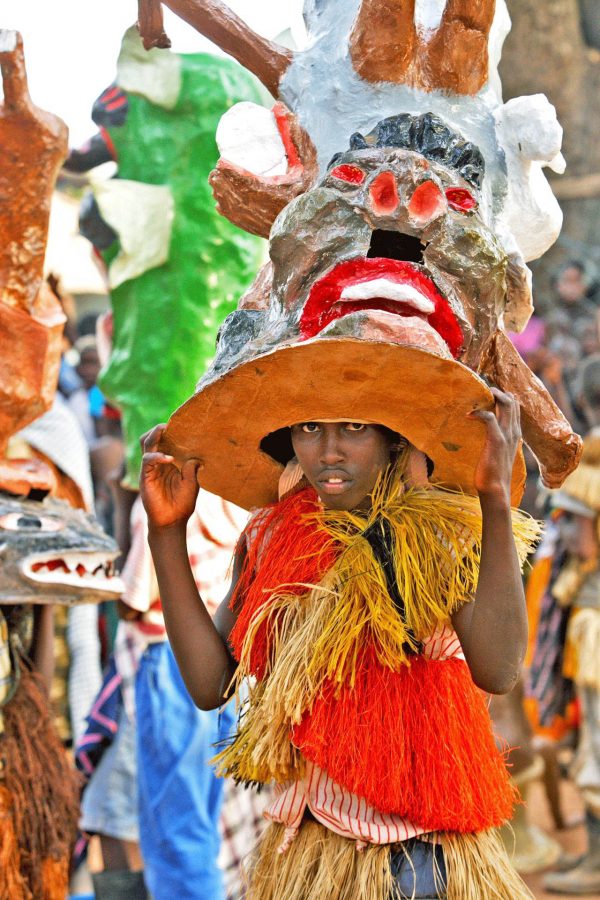 Carnival performers in Bissau - Guinea-Bissau tours