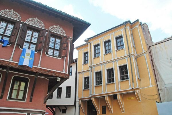 Traditional architecture in Plovdiv - Bulgaria tours