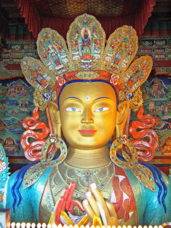 Buddhist statue in monastery - Ladakh holidays and tours