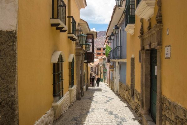 Colonial houses in La Paz - Bolivia holidays and tours