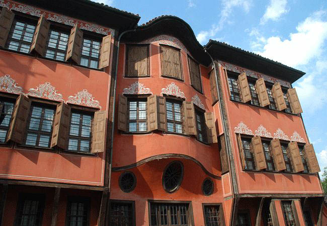 Traditional architecture in Plovdiv - Bulgaria holidays