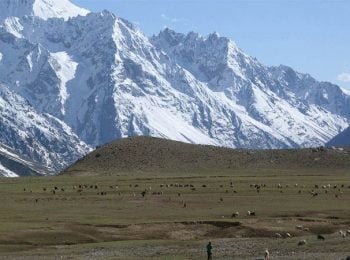 Mountains scenery in northern Pakistan