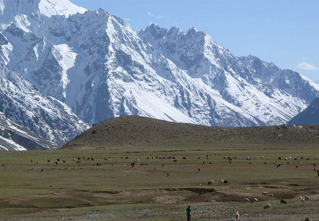 Mountains scenery in northern Pakistan