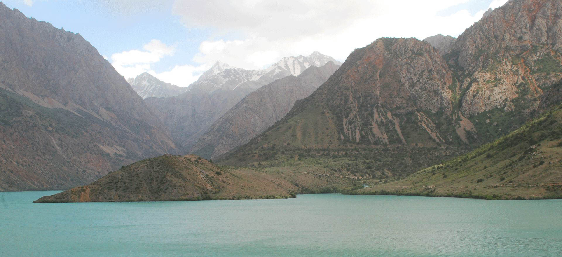 Scenery in the Fann Mountains, Tajikistan - Silk Road tours