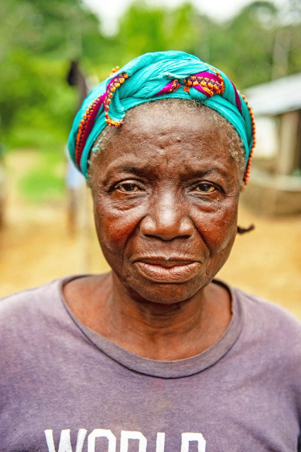 Village woman in Sierra Leone - Sierra Leone tours and holidays
