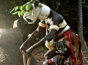 The Vaca Bruto mask dance, Bijagos Islands - Guinea-Bissau holidays