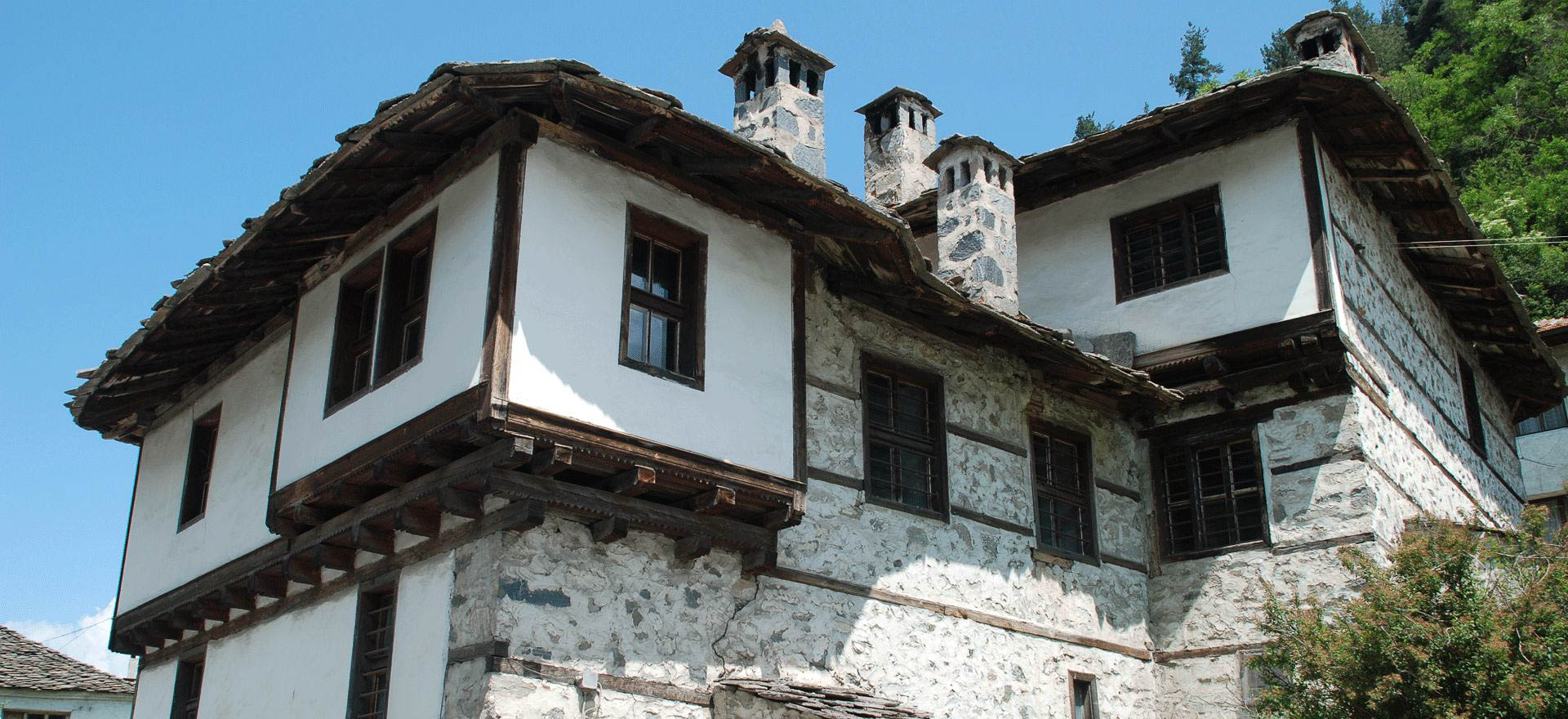Traditional architecture in mountain village - Bulgaria holidays