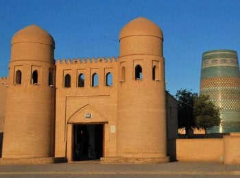 City walls of Khiva - Silk Road tour