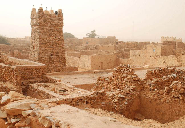 Historic mosque in Chinguetti - Mauritania holidays