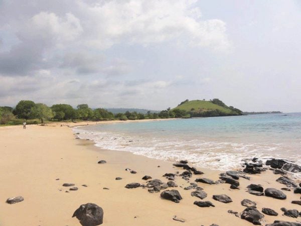 Beach on São Tomé - São Tomé holidays