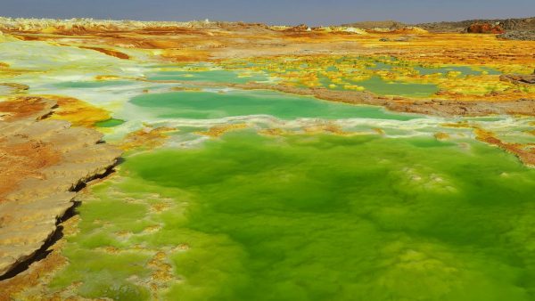 Dallol hot springs in Ethiopia - Danakil tours