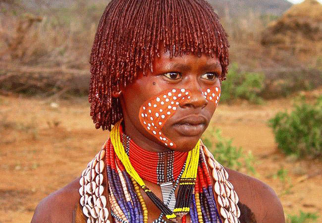 Ethiopia - Omo Valley tour - Hamer woman
