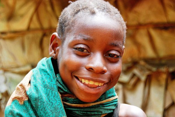 Young pygmy boy in Gabon - Gabon tour