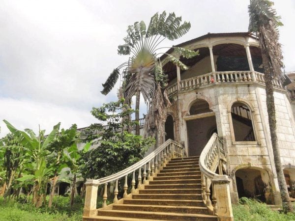 Colonial era Portuguese plantation - São Tomé tour