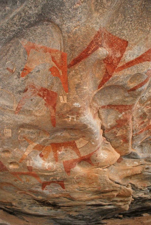 Ancient rock paintings at Las Geel - Somaliland tours and holidays