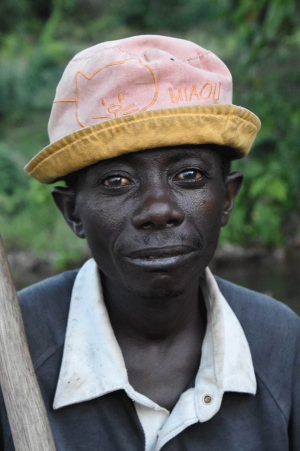 Pygmy man on Idjwi Island - Congo tours and holidays