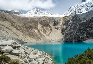 Peru itinerary - snop capped mountains in the AndesAndes