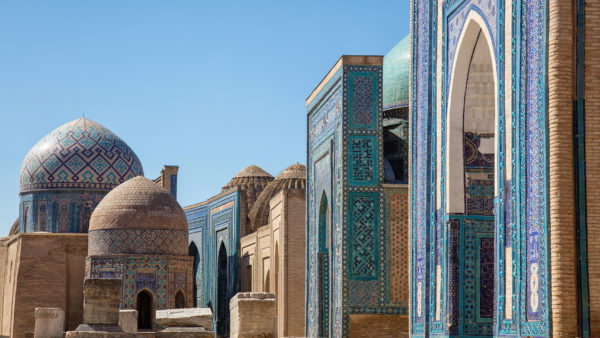 Sha i Zinda complex in Samarkand - Central Asia holidays