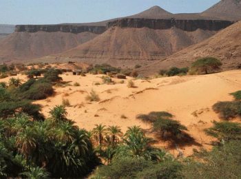 Desert scenery in the Adrar region - Mauritania holidays