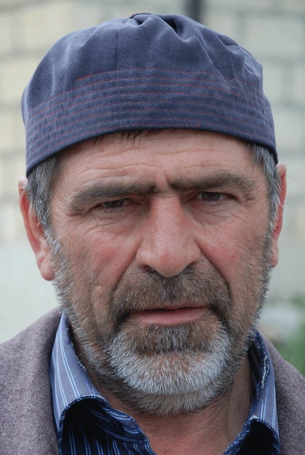Villager in Chechnya