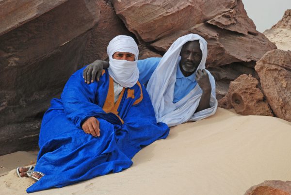 Local men in Banc d'Arguin National Park - Mauritania holidays