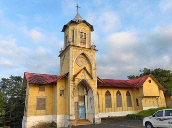 Spanish era church in Equatorial Guinea