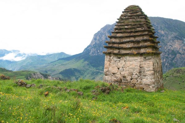 Traditional tomb in North Ossetia