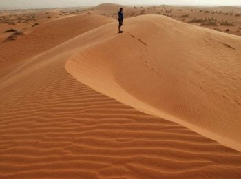 Desert scenery in Mauritania