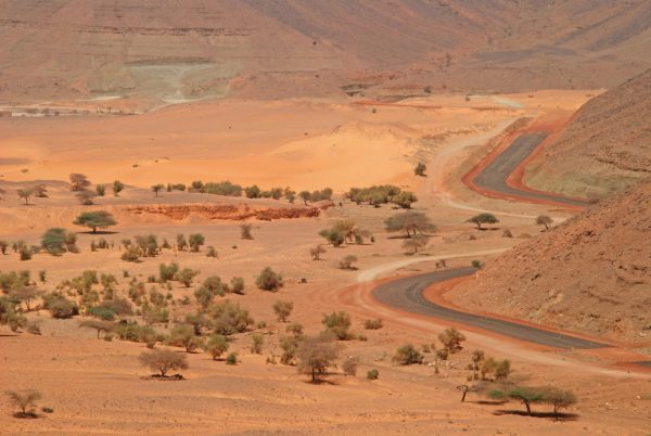 Desert scenery in Mauritania