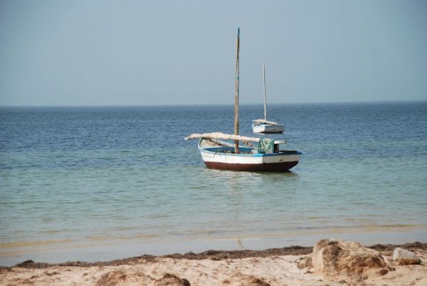 Boat in Banc d'Arguin National Park - Mauritania holidays