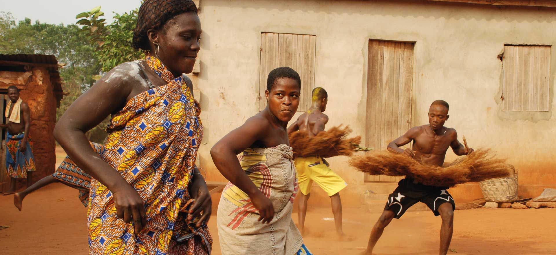 Togo Holidays and Tours - Women dancing at voodoo ceremony