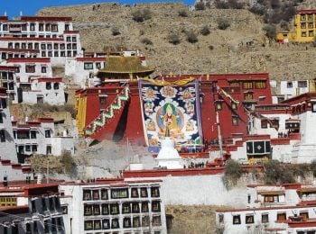 Tibetan monastery - Tibet tour