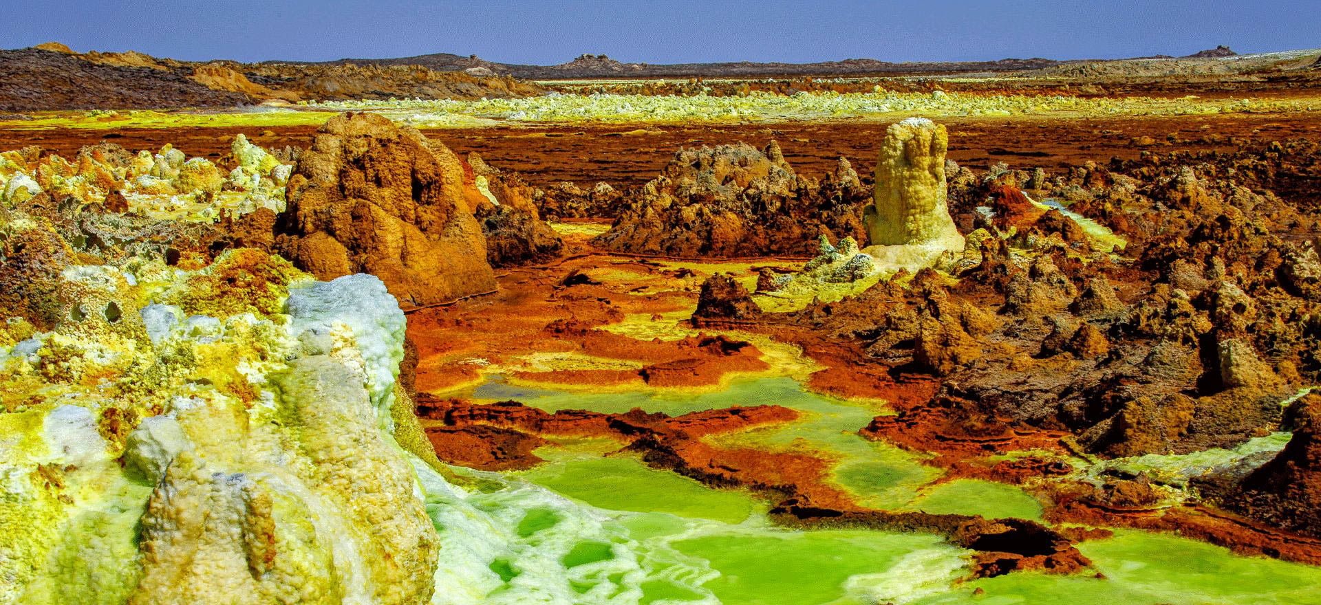 Dallol hot springs - Ethiopia Holidays and Tours