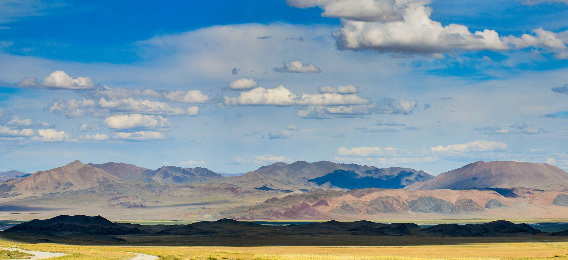 Mongolia Holidays and Tours - rolling steppe and low mountains