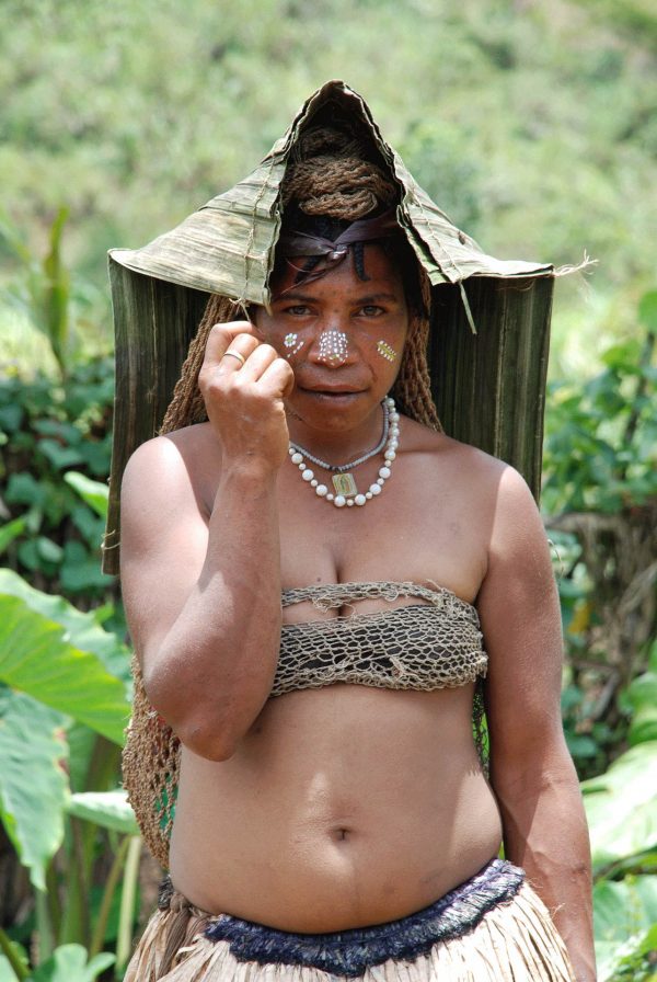 Village woman - Papua New Guinea itinerary