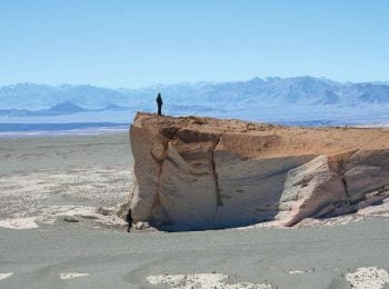 Desert scenery in the High Andes on Argentina holidays