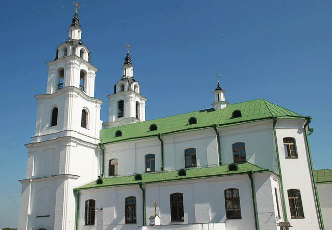 Church in the historic centre of Minsk - Belarus Holidays and Tours