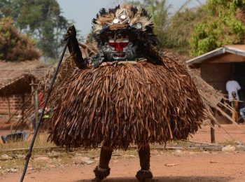 Ivory Coast Holidays and Tours - Zaouli masked dance