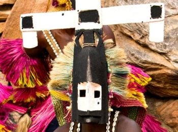 Dogon ceremonial mask - Mali holidays